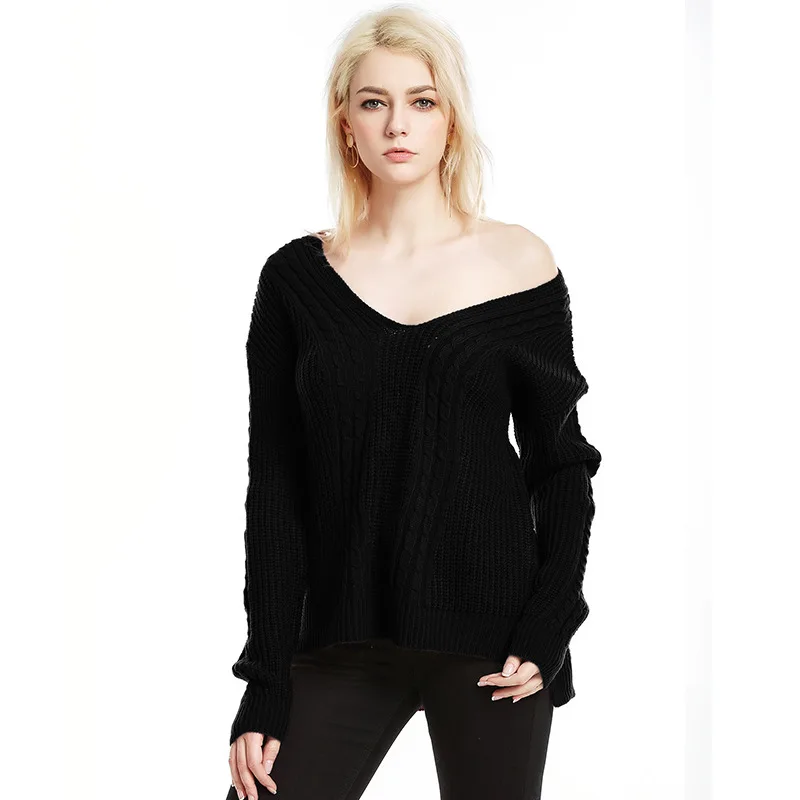 Spring Autumn Women's Cashmere Sweaters Solid Casual V-Neck Cardigans Fashion Sexy Long Sleeve Fit Sweaters Top ?????? ???????? Spring Autumn Women's Cashmere Sweaters Solid Casual V-Neck Cardigans Fashion Sexy Long Sleeve Fit Sweaters Top ?????? ????????