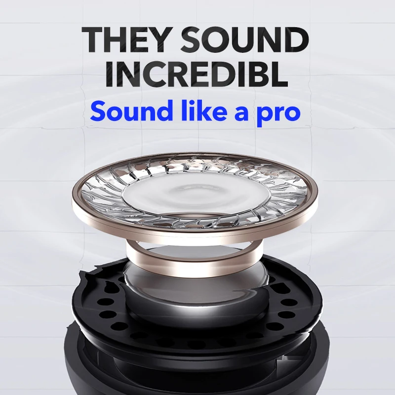 SANLEPUS Bluetooth Kopfhörer TWS 5,0 Led anzeige Drahtlose Ohrhörer Stereo Kopfhörer für Xiaomi in Ohr Telefon Gaming Sport Headset