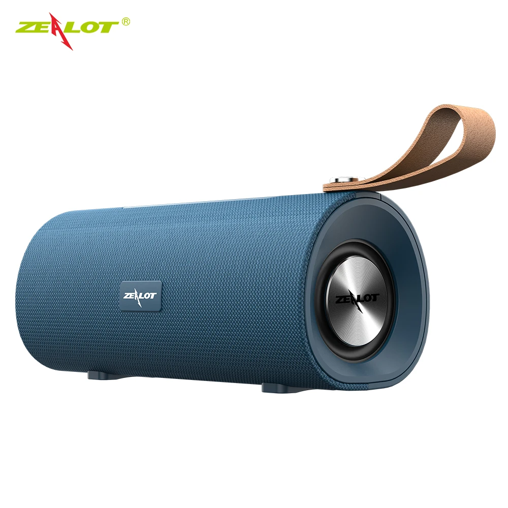 Новый ZEALOT S30 стерео Bluetooth динамик Портативный Бас Сабвуфер Бумбокс беспроводной