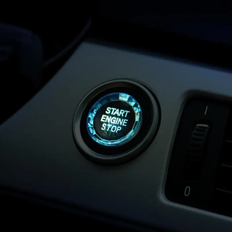 Стразы для автомобильного двигателя кнопка включения стоп-сигнала замена крышки для BMW E87 E90 E60 подходит для BMW E87 E90 E60 F20 F22 F30 F32