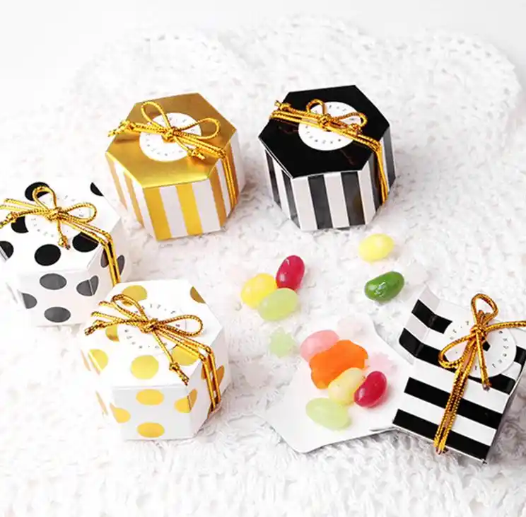 10 Pcs Chocolate Box Candy Box Handmade Chocolate Box With Strip