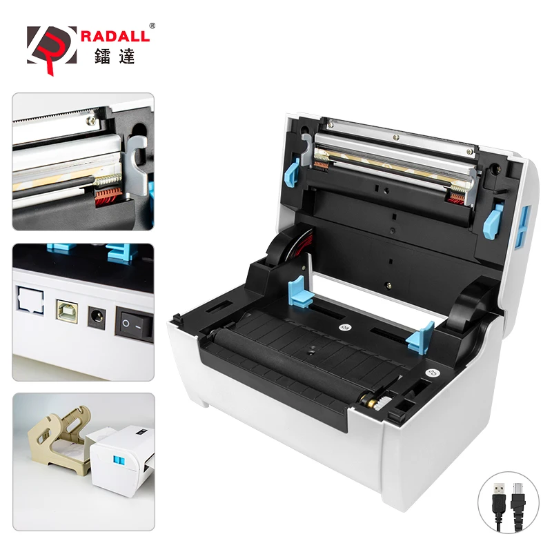 Shipping Label Printer Address Thermal Printer 4X6 Bar Code Printer USB