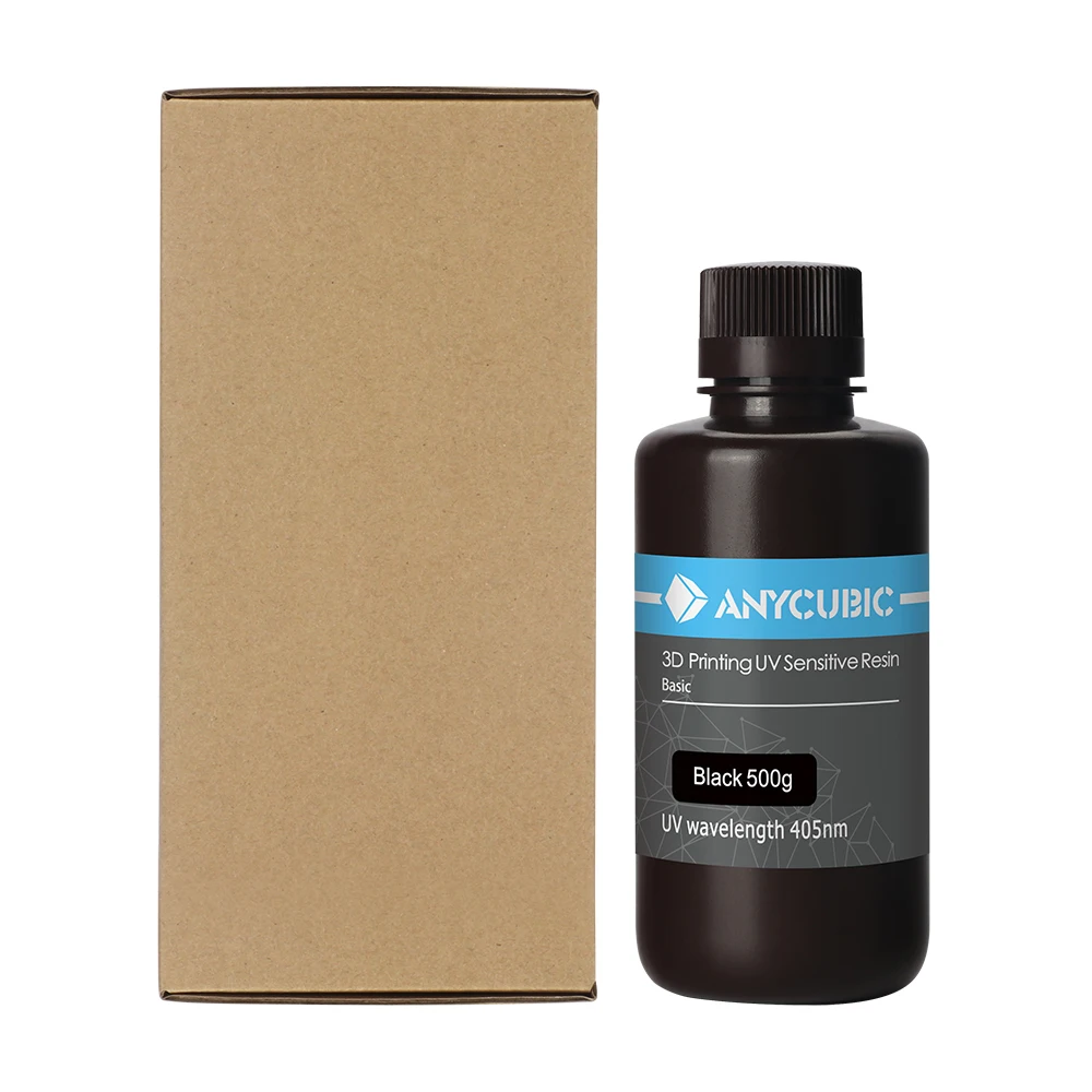 ANYCUBIC 405nm УФ смола для фотонов 3d принтера LCD UV Чувствительная Смола 1Л/500 мл печатный