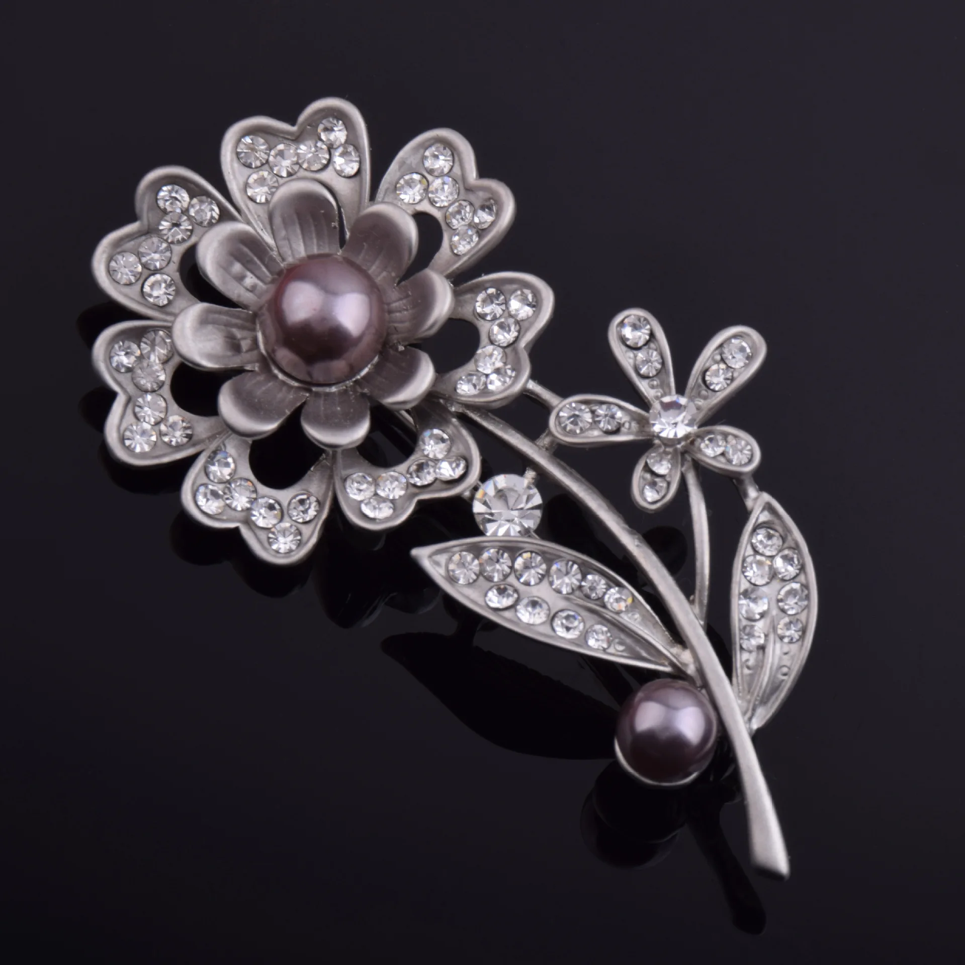 

Korean-style Pearl Brooch Women's Elegant Dumb Color Top Grade Suit Corsage Luxury Creative Clothing Brooch Ornament