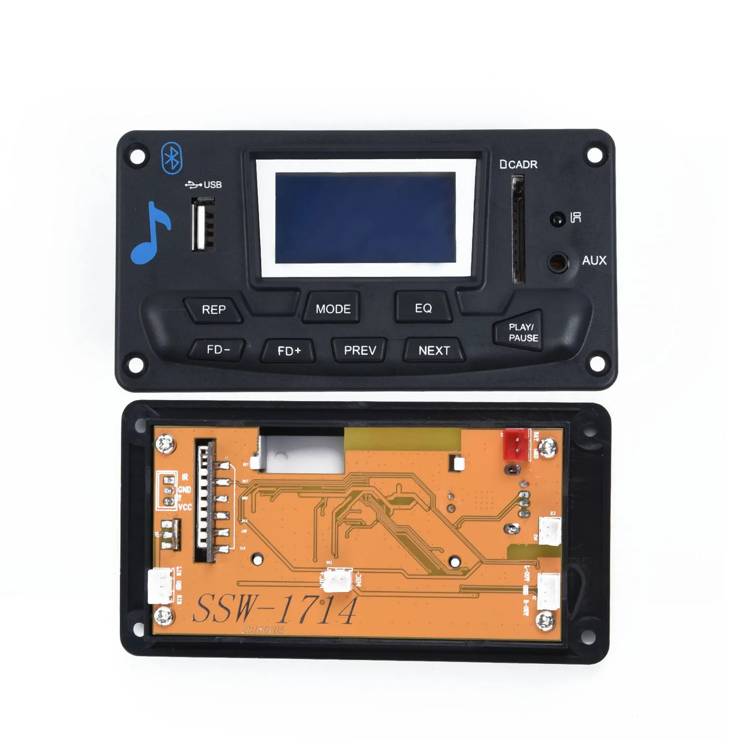 DC 12V Bluetooth 4,0 MP3 декодер плата+ пульт дистанционного управления аудио модуль USB SD управление WAV WMA FM пульт дистанционного нормального воспроизведения