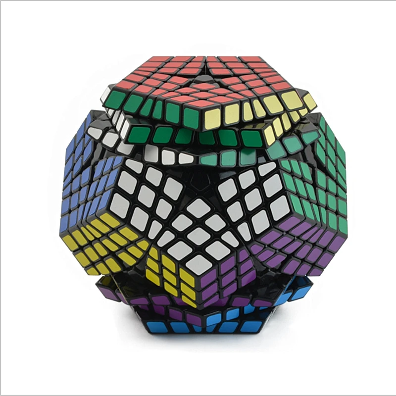 Shengshou 6x6x6 куб 6x6x6 Megaminxed куб 6x6 куб додекаэдра shengshou Megaminxed 6х6, Магический кубик, 12-сторонние Кубик Рубика