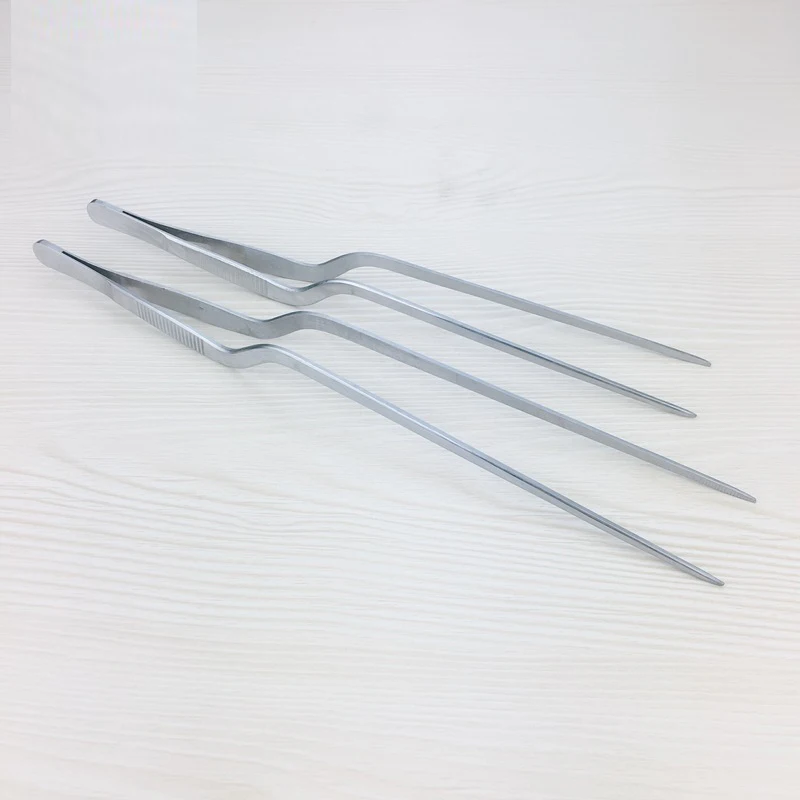 Stainless Steel Offset Tweezers High Quality 