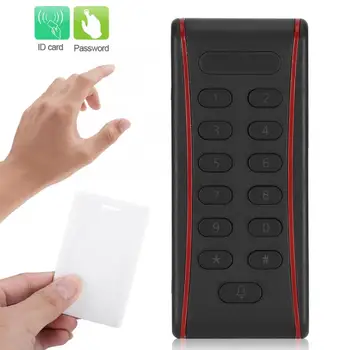 

RFID 125KHz Waterproof Password Access Controller System ID Card Reader Wiegand 26 Security Keypad
