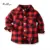 Tem doger baby boy girl shirt 2018 spring infant boys shirts toddle girls highquality plaid shirts newborn tops bebes блузка