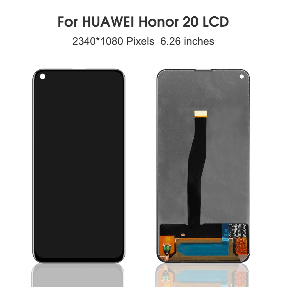 ЖК дисплей для Huawei Honor 20 с сенсорным экраном и дигитайзером в сборе Замена Nova 5T