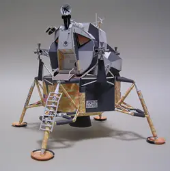 Apollo 11 бумажный 3D DIY материал ручной работы креативный домашний декор реквизит #3329 ручной работы милые геометрические бумажные фигурки