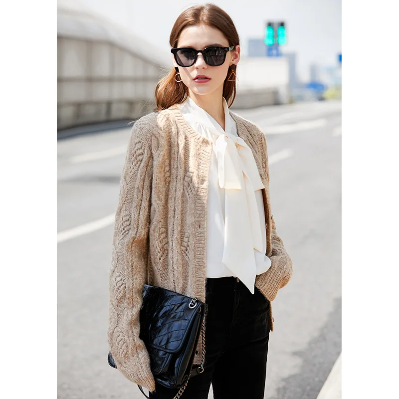Amii Minimalism Autumn Winter Causal Female
