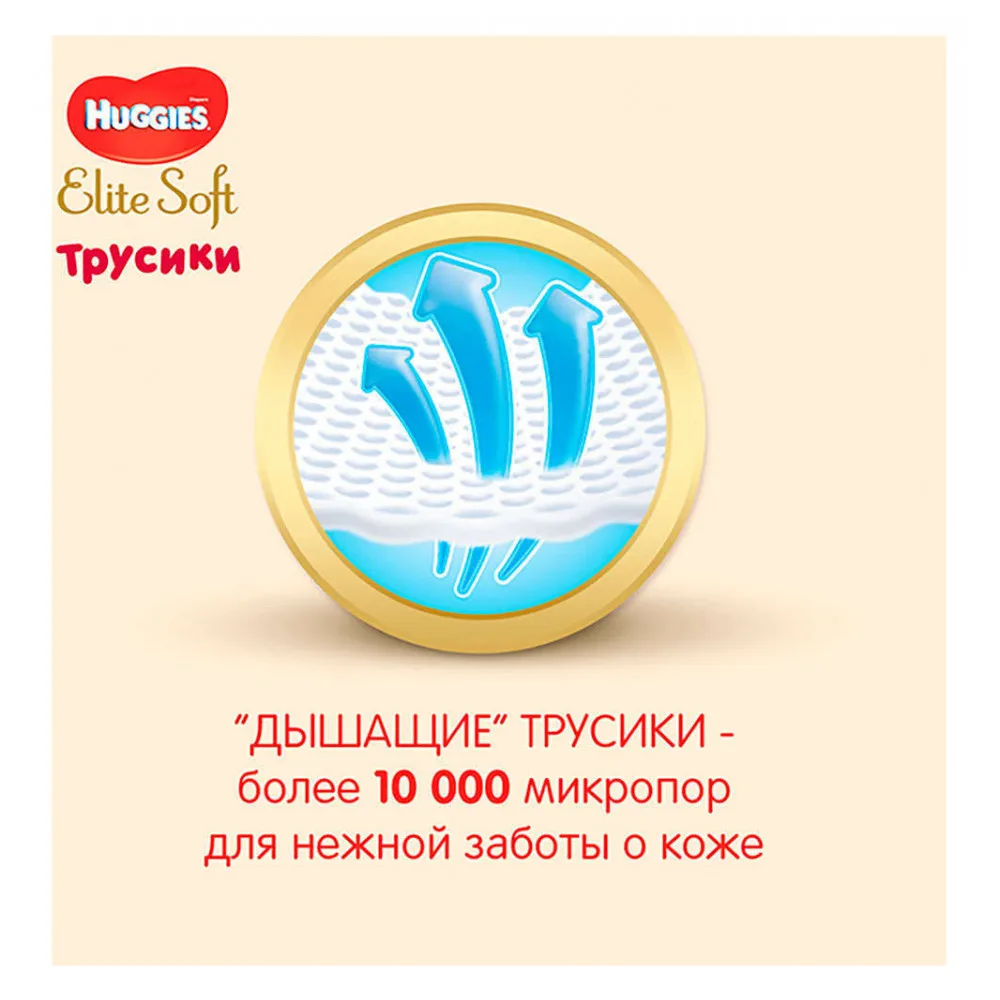 Трусики-подгузники Huggies, Элит Софт 3, 6-11 кг, 25 шт