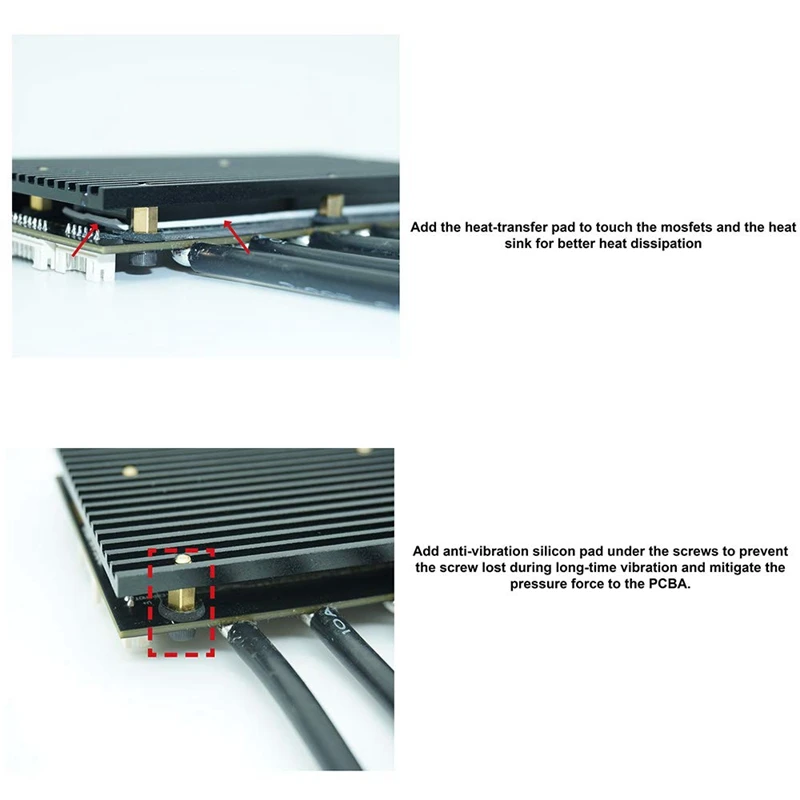 V6.6 Dual Fsesc6.6 на основе Vesc6 W/алюминиевый радиатор 200A Esc для электрического