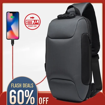 

Men Messenger Bag For Man Anti-theft Shoulder Bags Male Waterproof Short Multifunction Crossbody Trip Chest Bag Pack OZUKO Brand