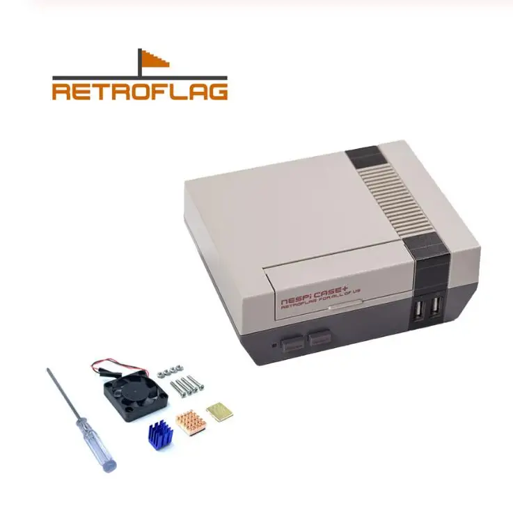 Популярное обновление чехол Retroflag NESPI Plus для Raspberry PI 3 MODEL B + 3B доска с фанатом ретро