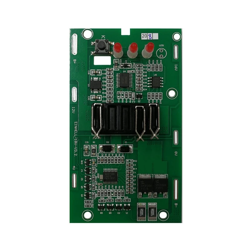 4511396 Li-Ion Battery Charging Protection Circuit Board Pcb For Einhell Power X-Change 18V 20V Lithium | Электроника