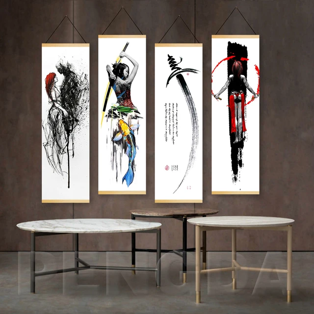 Anime Manga SK8 the Infinity Wall poster canvas painting Solid Wood Hanging  Scroll for home decor