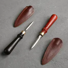 Аксессуары для чайного набора, чай пуэр, торт из черного дерева, нож для чая, конусный чайник, дамасский кожаный нож