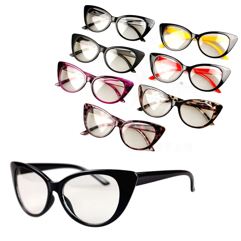 Seemfly, новые сексуальные оптические очки кошачий глаз, женские прозрачные очки, брендовые дизайнерские винтажные прозрачные очки, оптическая оправа Oculos