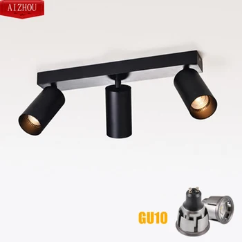 

led ceiling light angle adjustable showcase lamp with GU10 led bulb Living Room LED cabinet spot lighting