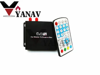 

HD Car DVD Player DVB-T2 Double Tuner Digital TV Receiver Suit Mobile Digital TV Box External USB HDMI DVB T2 Car TV Receiver