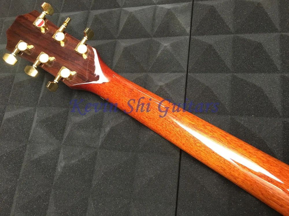 Корпус подлокотник Chaylor 914ce Акустическая гитара все настоящие abalone твердая ель Топ TY 914c акустическая электрогитара