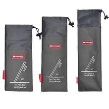 Outdoor Camping Equipment Stake Storage Bags Tent Accessories Hammer Wind Rope Tent Pegs Nails Storage Bag Camping Pouch