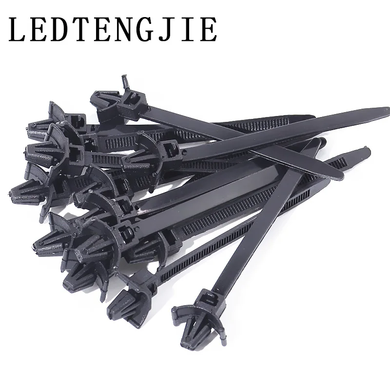 

LEDTENGJIE автомобильный гофрированный зажим для проводов, 100 шт.