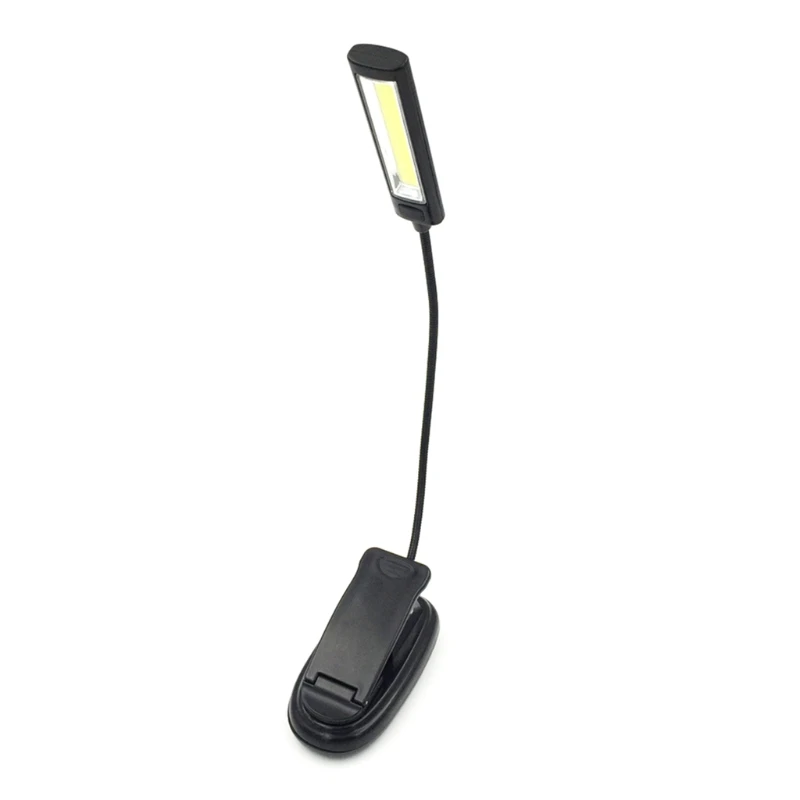 

Single/Double Head Two Gears Lighting Modes LED Light Clip-on Reading Book Lamp