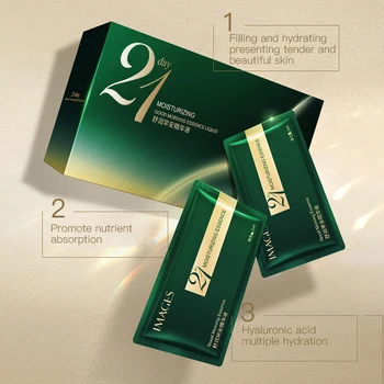 

21 Bags Soothing Morning Essence Hydrating and Moisturizing Moisturizing Rejuvenating Brightening Complexion Essence Original