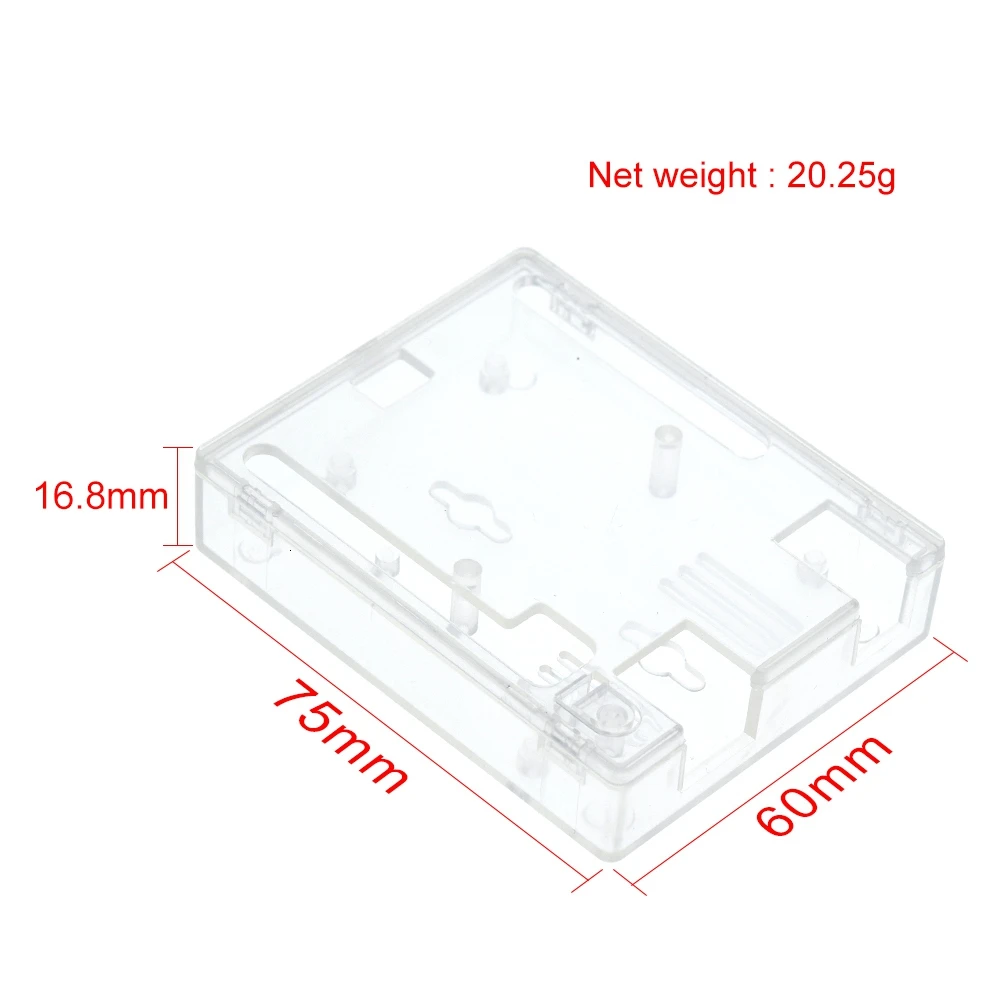 Uno R3 Case Enclosure Transparent Acrylic Box Clear Cover Compatible for arduino UNO R3 Case