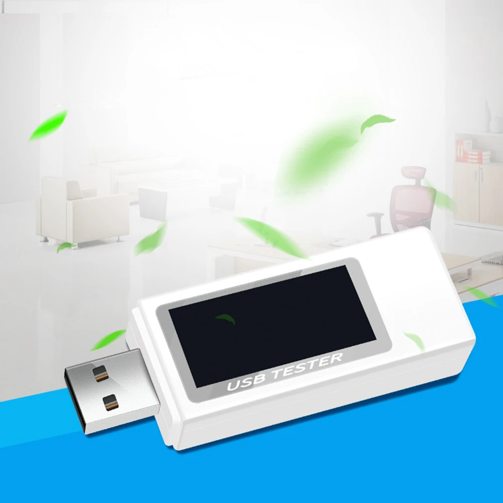 Многофункциональный антикоррозийный цифровой дисплей USB Вольт-Амперметр анти-окисление портативный практичный инструмент для тестирования времени