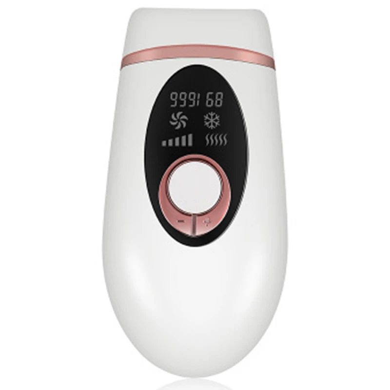 Pink ЕС Plug 990000 Flash IPL постоянный домашний ЖК-дисплей эпилятор электрический безболезненный прибор для удаления волос для тела бикини лица подмышек - Цвет: Pink