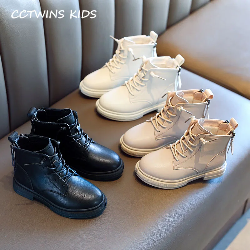 CCTWINS/детская обувь; коллекция года; зимние детские модные короткие ботинки для мальчиков из натуральной кожи; Теплая обувь для маленьких девочек; брендовые Ботинки martin; MB158