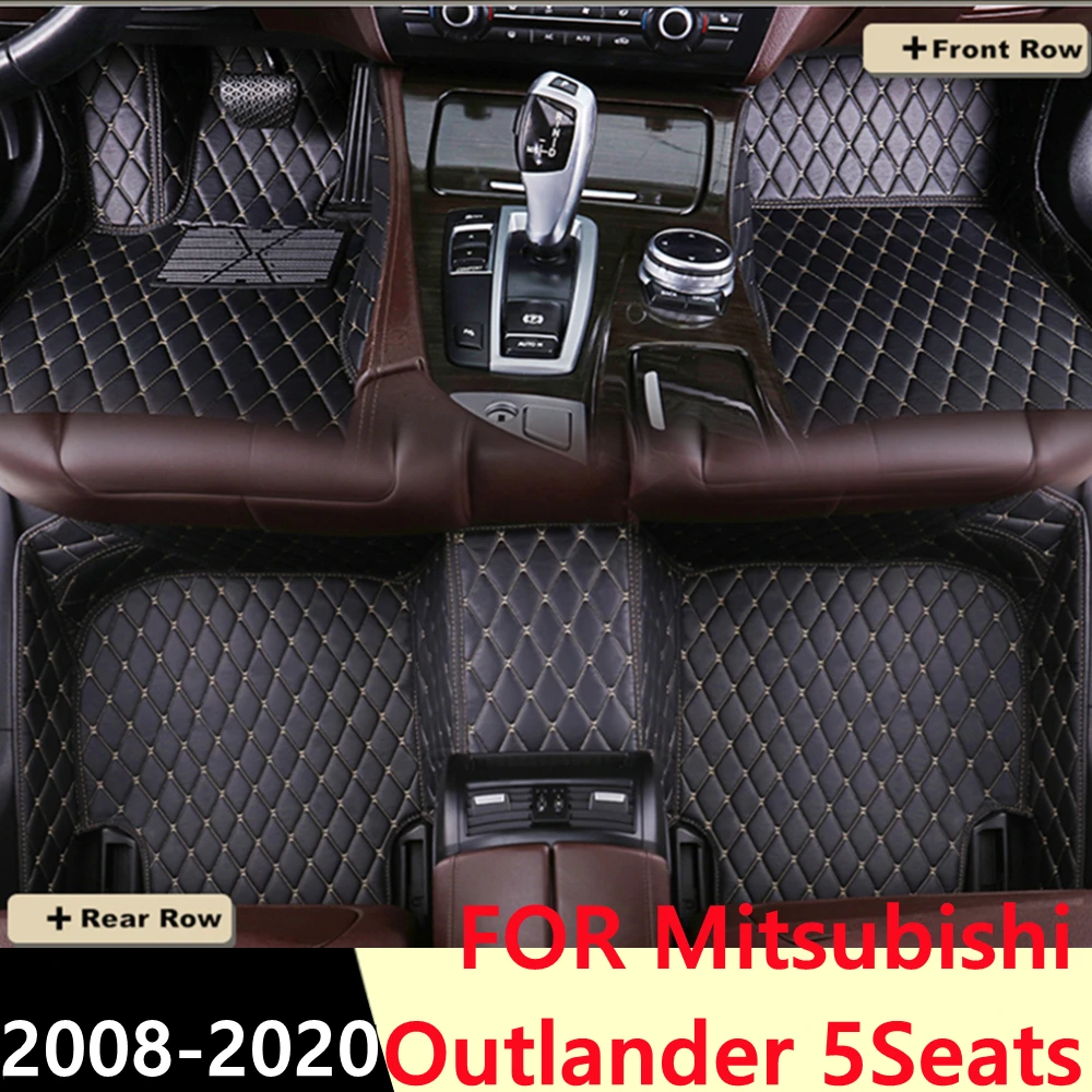 SJ ALL Weather Custom Fit Car Floor Mats Front & Rear FloorLiner Auto
