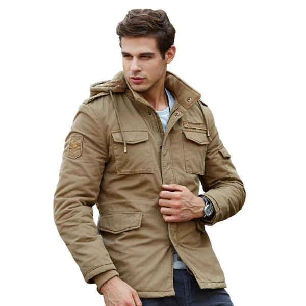 Khaki Новая модная мужская весенняя куртка большого размера, M-4XL с капюшоном, стильные мужские тонкие пальто, Весенняя Осенняя мужская ветровка - Цвет: Khaki