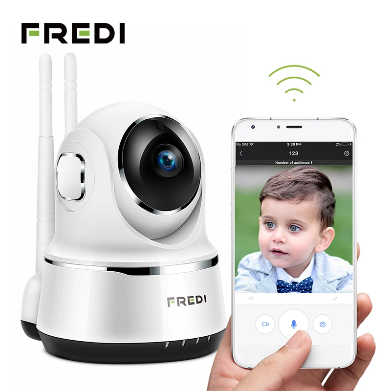 FREDI 1080P/720P ip камера беспроводная домашняя безопасности WiFi детский монитор