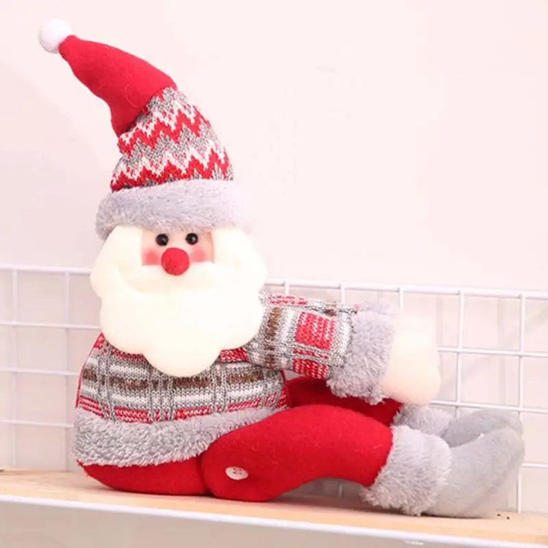 

Christmas Cartoon Santa Claus Snowman Elk Curtain Tieback Curtain Buckle Fastener Binding Holder Home Decoration Accessories