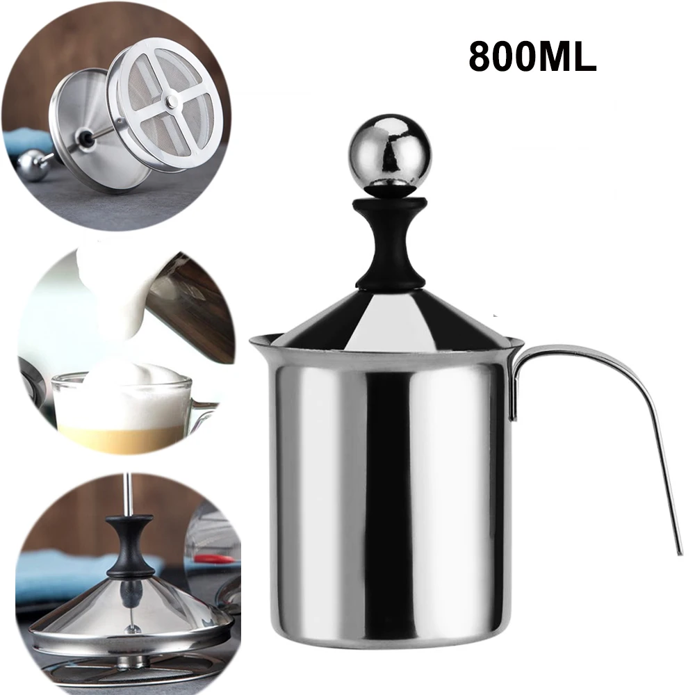800ML Кофе Knock Box Контейнер Нержавеющая сталь Кофе ящика сброса Нержавеющая сталь глубокий лампы для домашнего интерьера с Применение контейнер лоток Хо Применение удержания - Цвет: 800ML