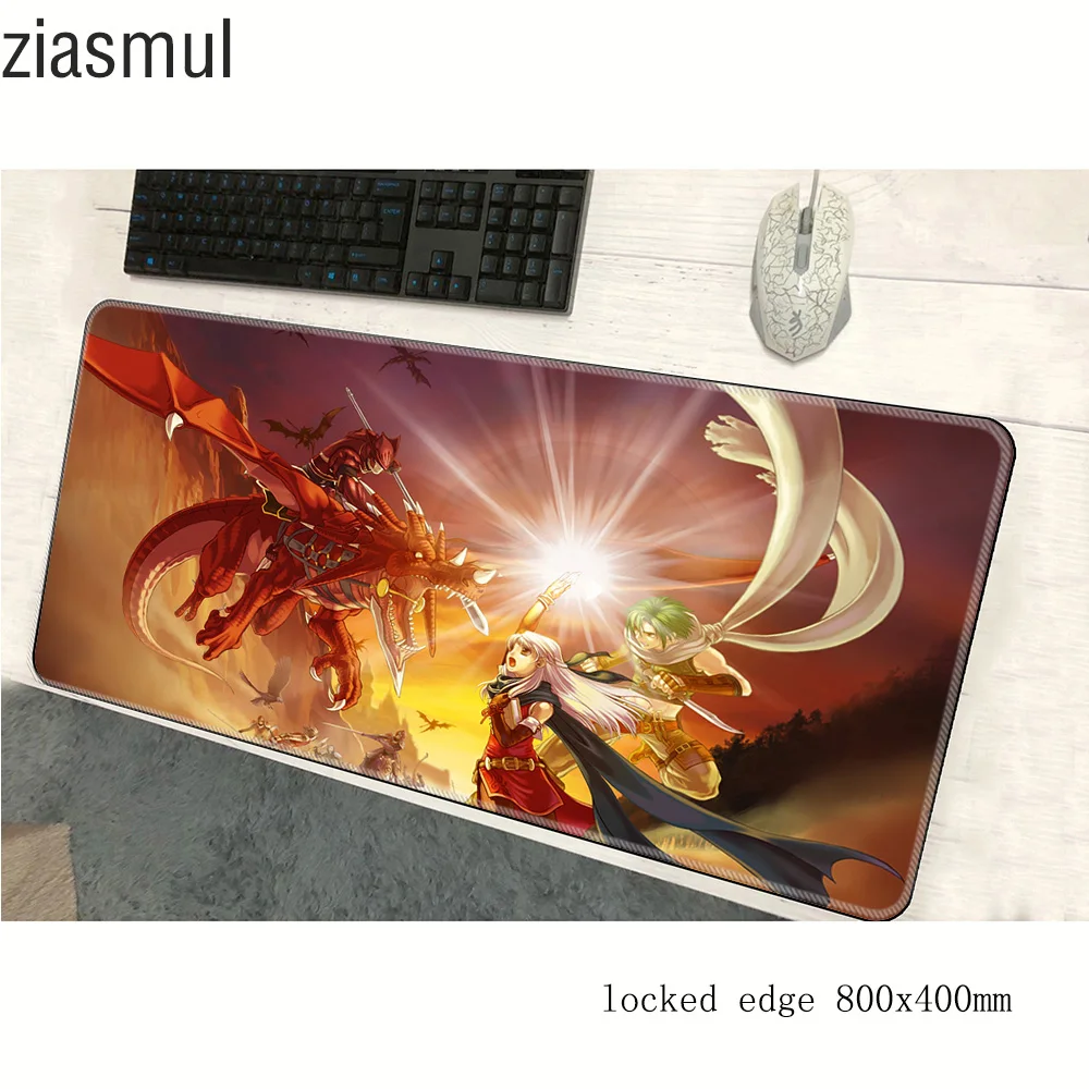 Fire Emblem коврик для мыши 800x400x2 мм коврики очаровательные компьютерные коврики для мыши игровые аксессуары красочные игровые коврики и чехлы игры pc gamer
