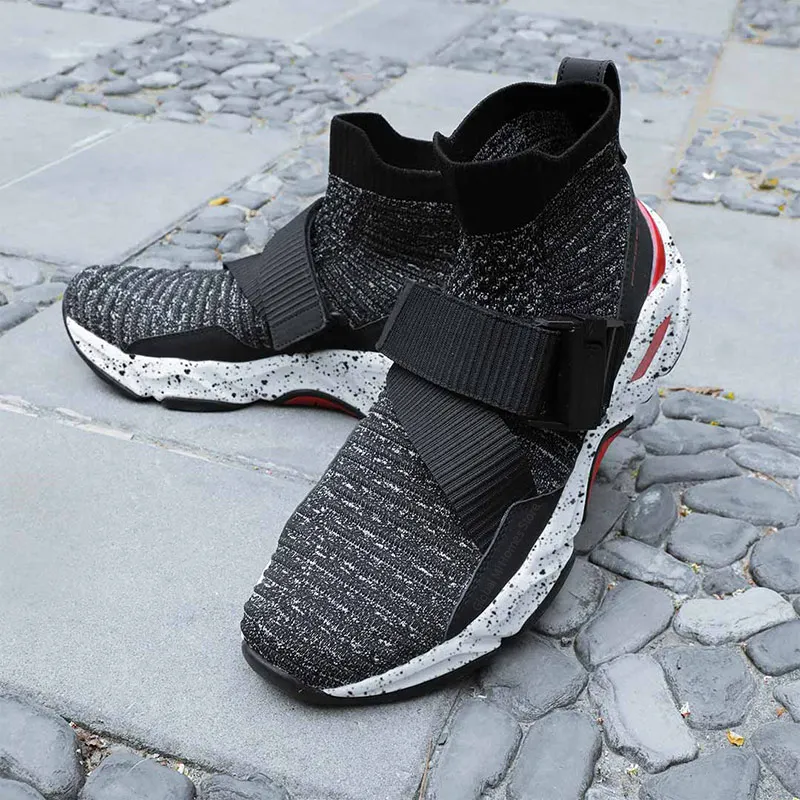 Xiaomi Mijia FREETIE magic belt buckle trend flying woven old shoes increased tide shoes running wi