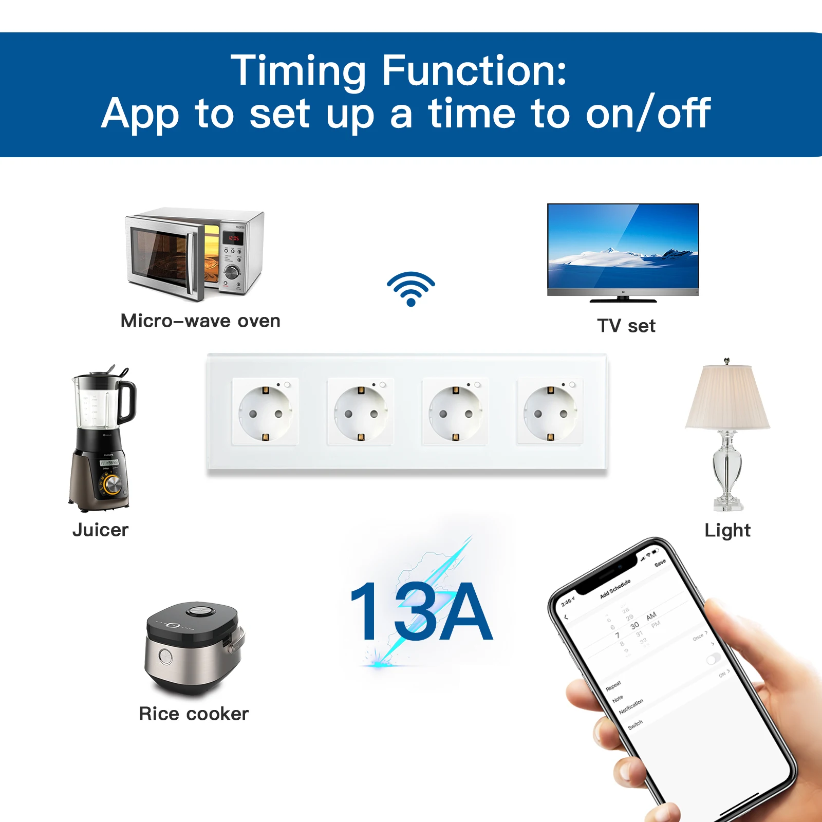 de vidro suporte para aplicativo smart life 03
