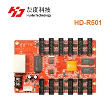 Huidu HD R501 асинхронный полноцветный светодиодный приемный контроллер с HD D30 для светодиодная подсветка для наружной рекламы