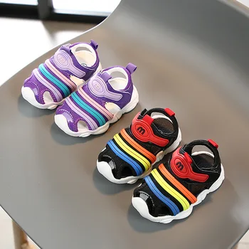 

2020 Summer Infant Toddler Shoes Baby Boys Girls Sandals Soft Bottom Kids Children Anti-collision Non-slip Casual Beach Sandals