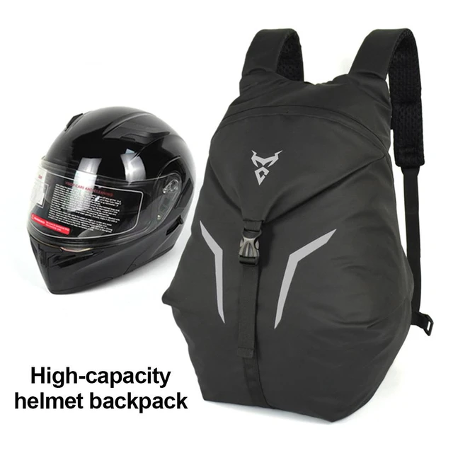 Sac à dos pour casque de Moto, imperméable, en tissu Oxford, pour