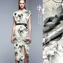 118 см широкий шелковый стрейч метр атласной ткани 19 мм цифровой струйный китайский шелк ткань спандекс натуральный шелк ткань оптом ткань