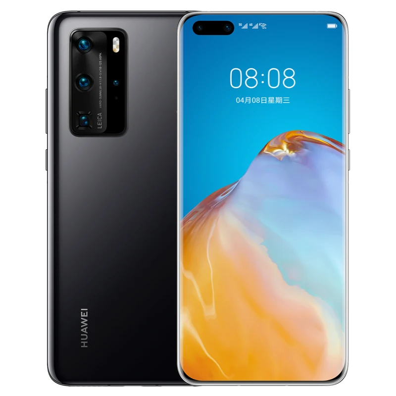 Мобильный телефон Huawei P40 Pro мобильный с OLED дисплеем 6 58 дюйма Восьмиядерный