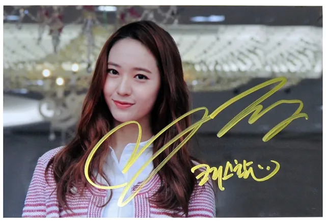 K-POP・アジア F(X) kpop cd super rare hand signed F(X) kpop cd super rare hand signed