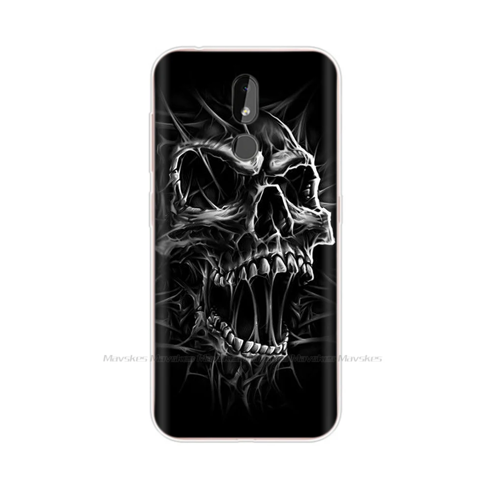 Cartoon Floral Cat Soft Silicone Phone Case - Fun & Durable Back Cover